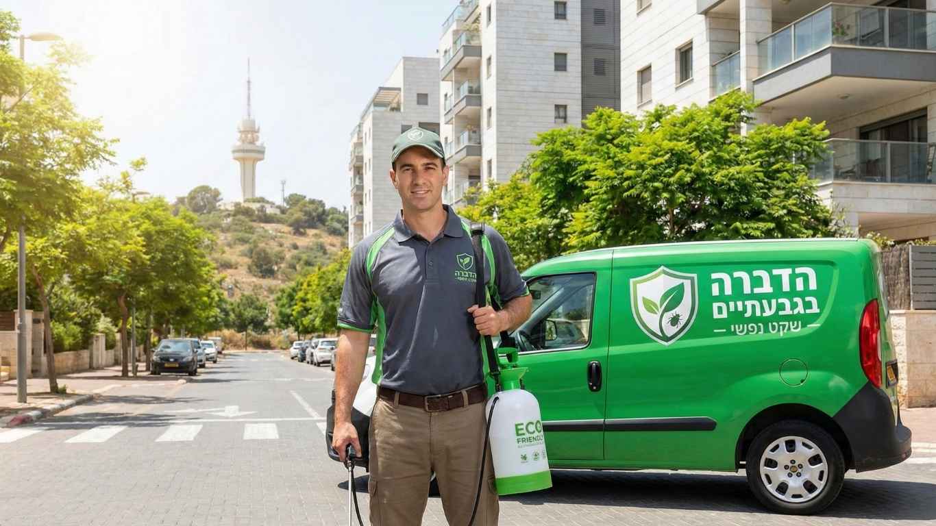 הדברה בגבעתיים