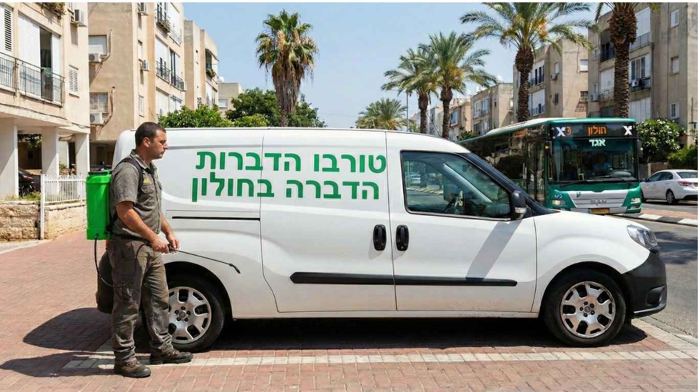 הדברה בחולון