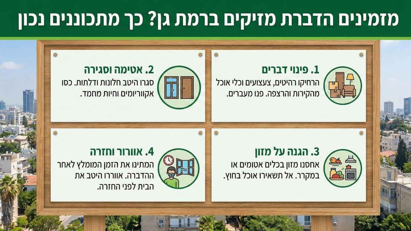 הדברה ברמת גן כך מתכוננים נכון הדברה ברמת גן כך מתכוננים נכון