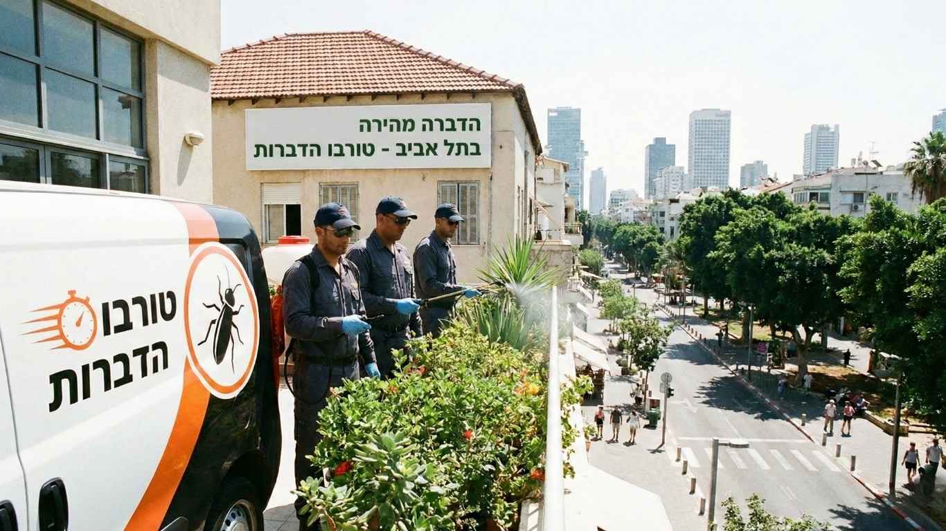 הדברה בתל אביב