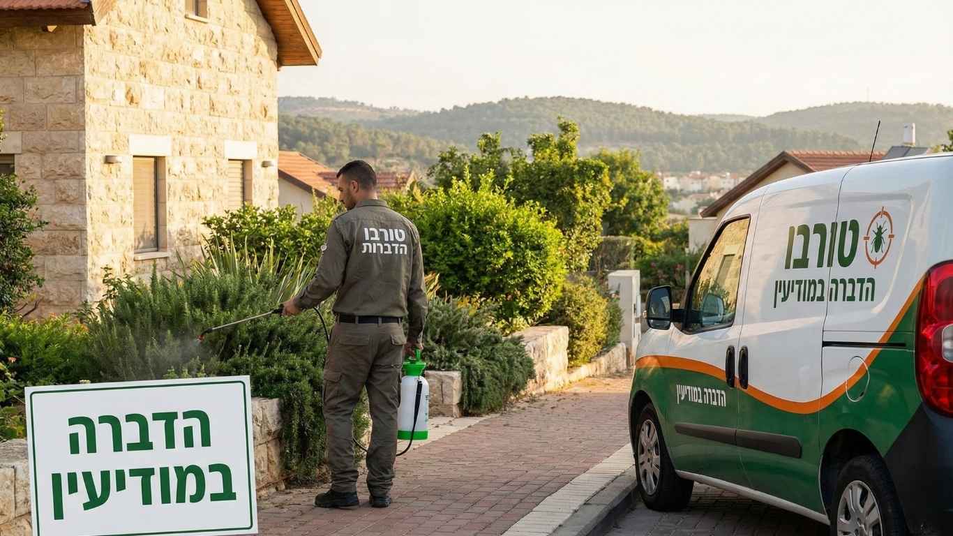 הדברה במודיעין