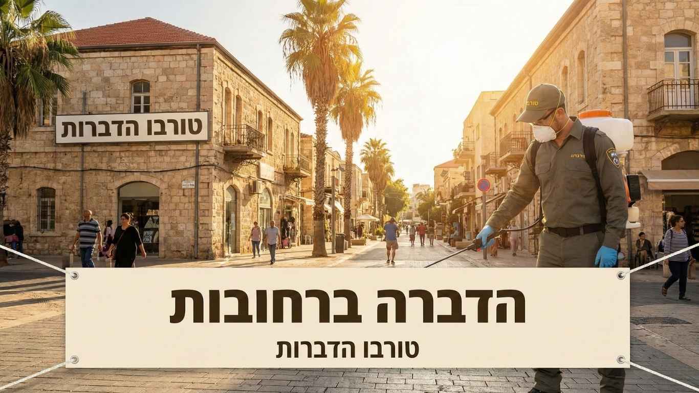 הדברה ברחובות