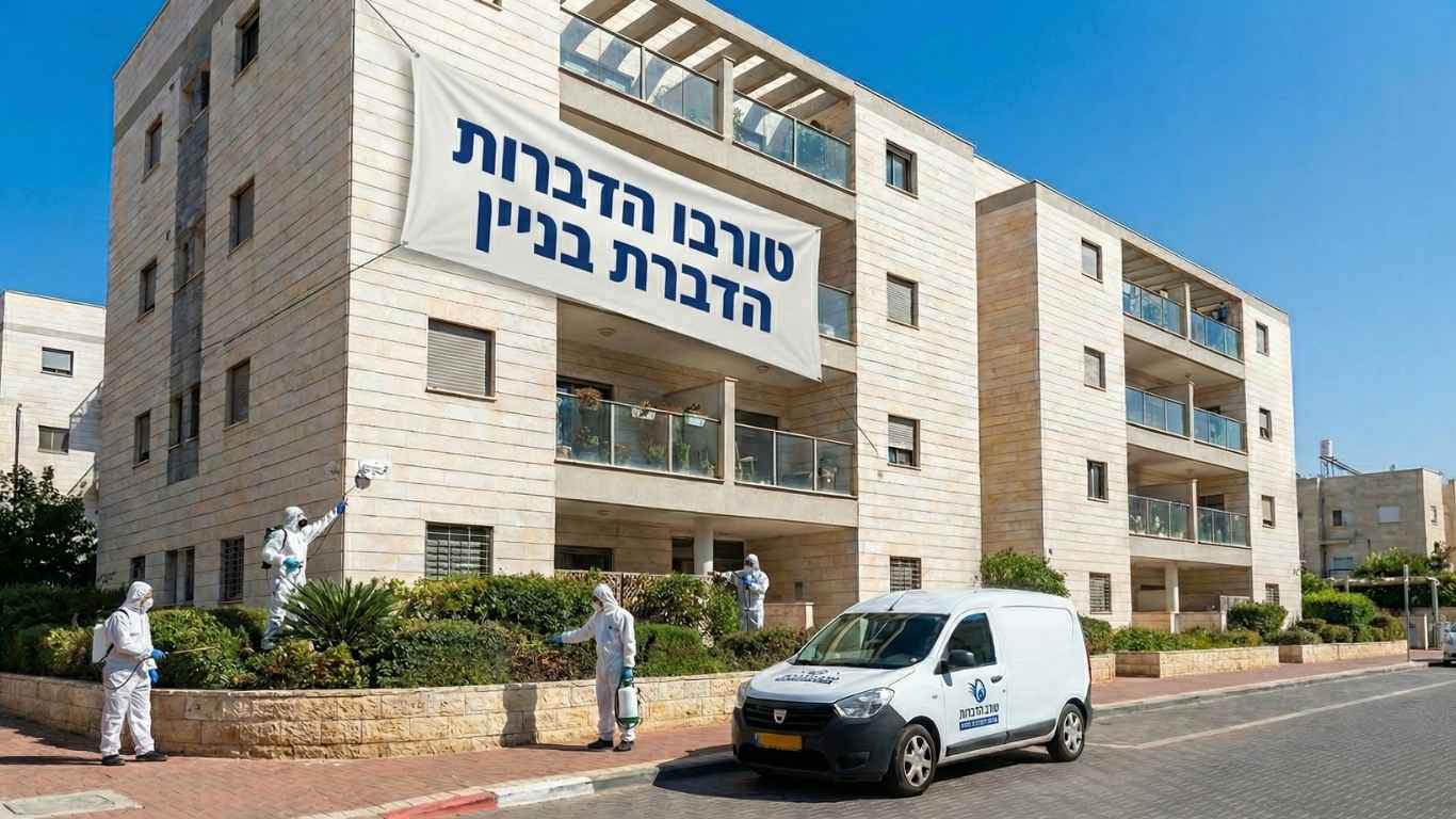 הדברת בניין