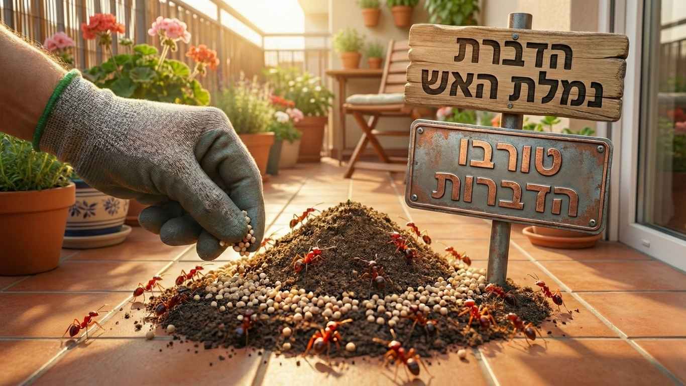 הדברת נמלת האש